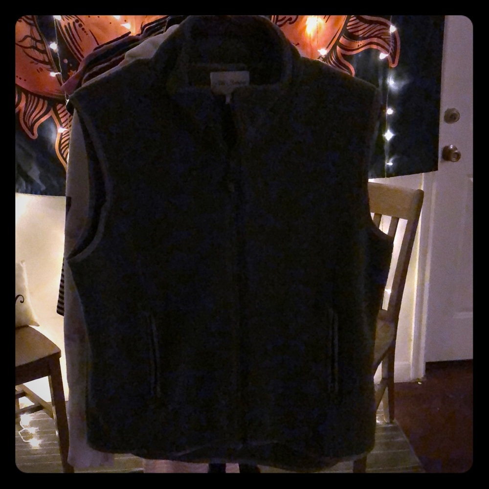 Hunter green fleece
